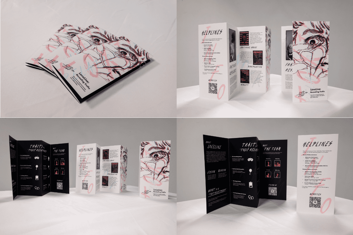 LoveLine educational brochure
