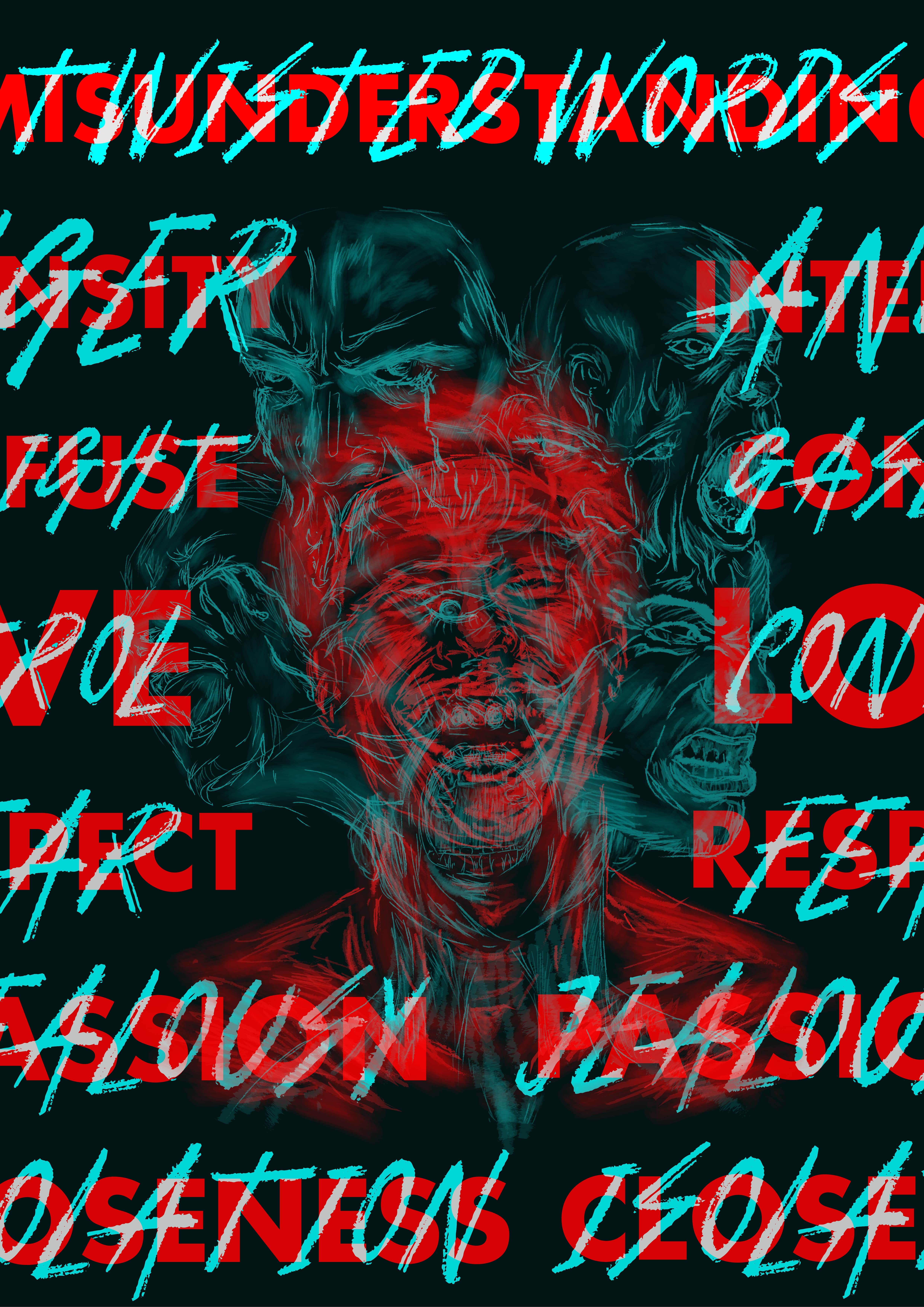 Emotional Abuse illusion artwork
