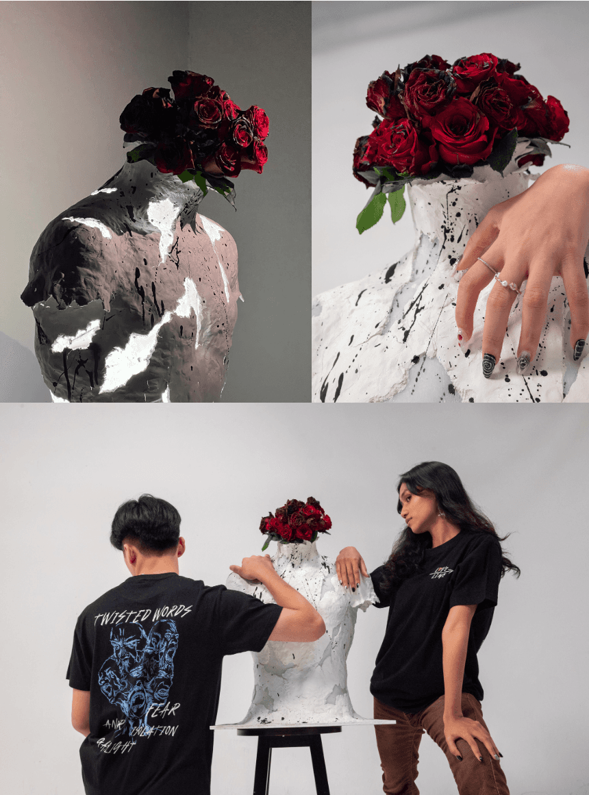Fractured Resilience sculpture
