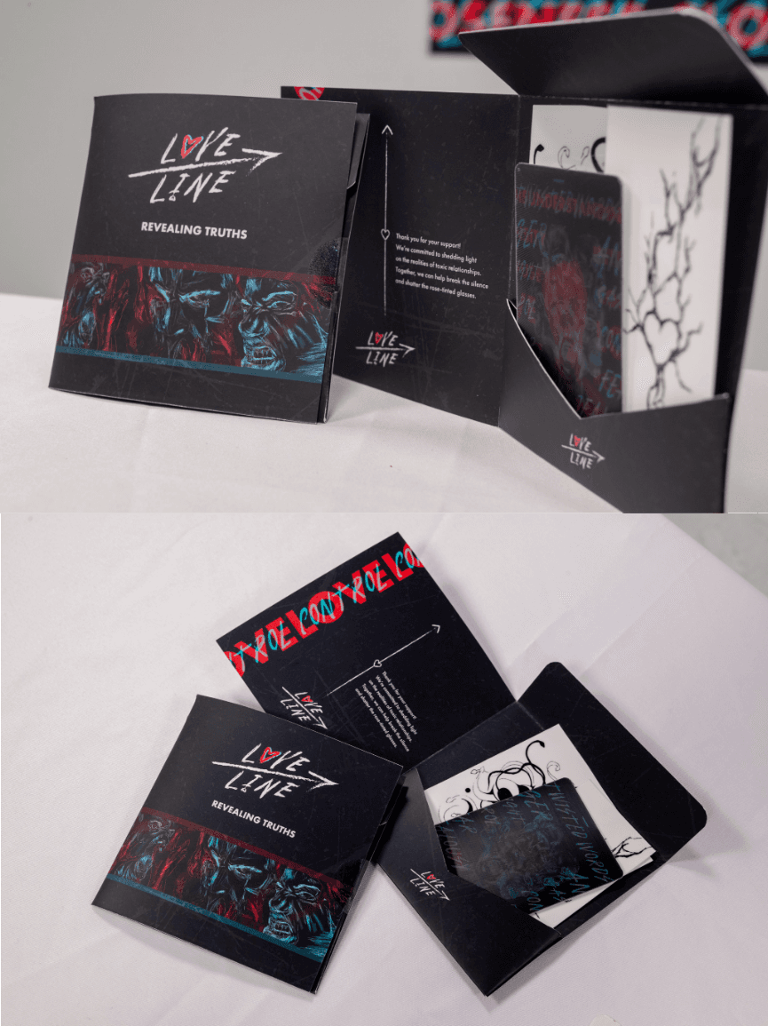 LoveLine merchandise packaging
